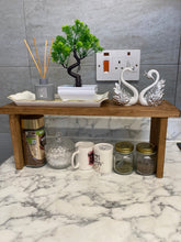 Load image into Gallery viewer, Wooden Freestand Shelf, Laptop Stand, Kitchen Organiser, Office Desk
