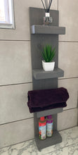 Load image into Gallery viewer, Wooden Bathroom Shelf, Freestand Organiser