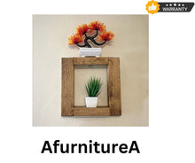 Load image into Gallery viewer, Floating Wall Shelf, Rustic Decoration