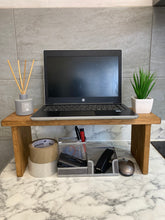 Load image into Gallery viewer, Wooden Freestand Shelf, Laptop Stand, Kitchen Organiser, Office Desk
