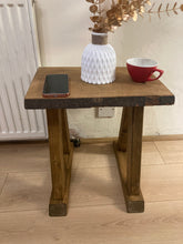 Load image into Gallery viewer, Wooden Bedside Table (Beech Top)
