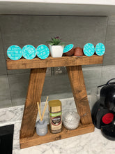 Load image into Gallery viewer, Natural Wood Kitchen Countertop Shelf