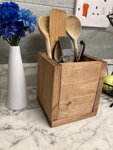 Load image into Gallery viewer, Square Cutlery Holder, Caddy Tidy Storage