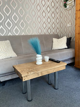Load image into Gallery viewer, Coffee Table with Metal Legs | Hand Crafted