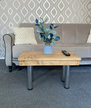Load image into Gallery viewer, Coffee Table with Metal Legs | Hand Crafted
