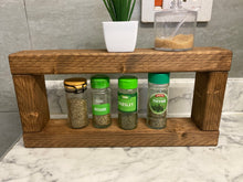 Load image into Gallery viewer, Compact Rustic Shelf, Wooden Decoration