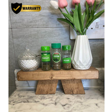 Load image into Gallery viewer, SET OF 2 | Kitchen Organiser Box and Wooden Shelf
