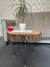 Load image into Gallery viewer, Round Solid Forest Side Table