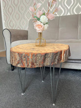 Load image into Gallery viewer, Round Solid Forest Side Table
