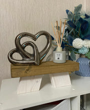 Load image into Gallery viewer, Freestand Wooden Display Shelf + White Legs
