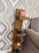 Load image into Gallery viewer, Solid 4 Tier Shelf, Side Sofa Organiser
