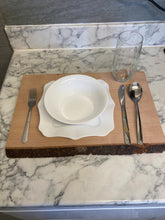 Load image into Gallery viewer, Luxe Wood Beech Place Mat | Elegant Serving Platter
