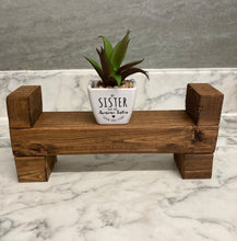 Load image into Gallery viewer, Rustic Wooden Kitchen (Bath) Stand
