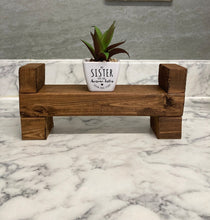 Load image into Gallery viewer, Rustic Wooden Kitchen (Bath) Stand
