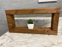 Load image into Gallery viewer, Compact Rustic Shelf, Wooden Decoration
