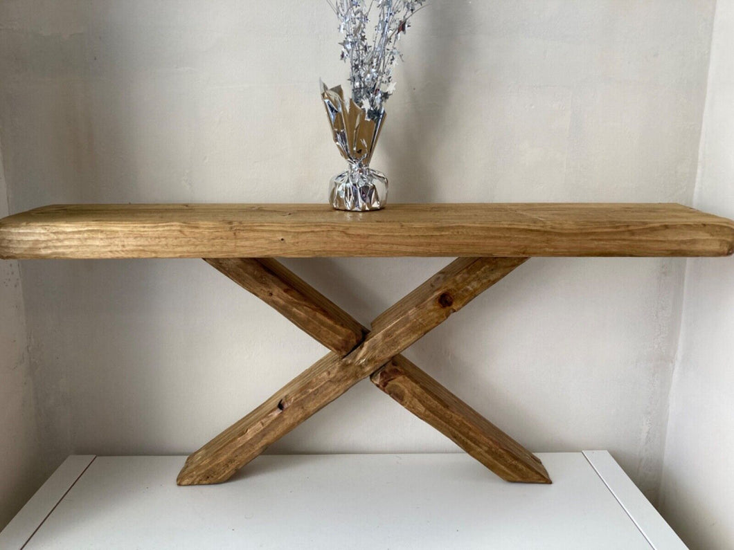 UNIQUE Wall Shelf Rustic, Farmhouse Solid Wood Hand Made Shelf, Free UK Delivery